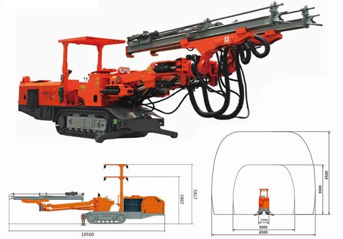 CMJ2-27煤礦（kuàng）用液壓單臂掘進鑽車